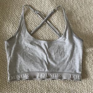 Lounge Grey Basic Bralette